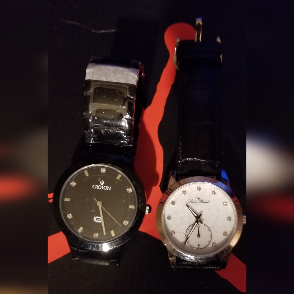 Croton & Lucien Piccard Watch Lot